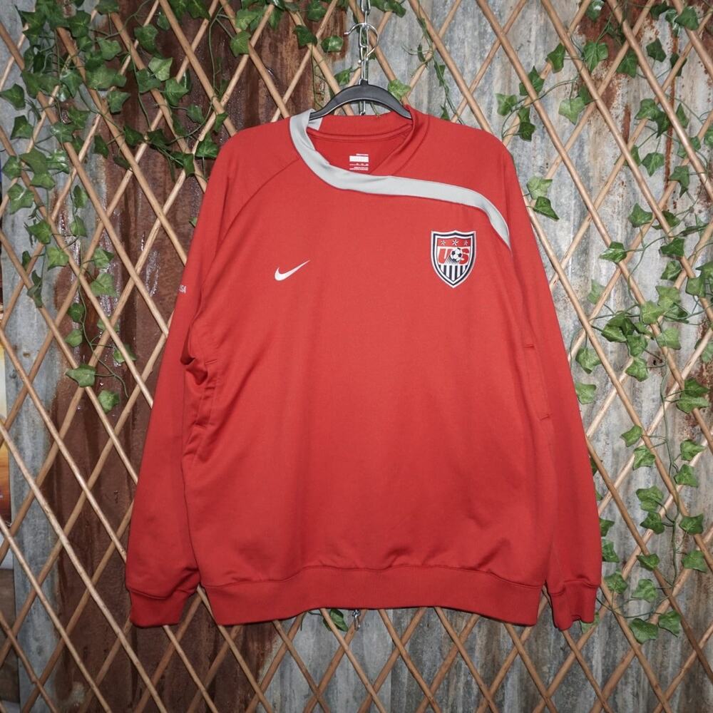 XL - Vintage Y2K Nike Sweatshirts us soccer team shield